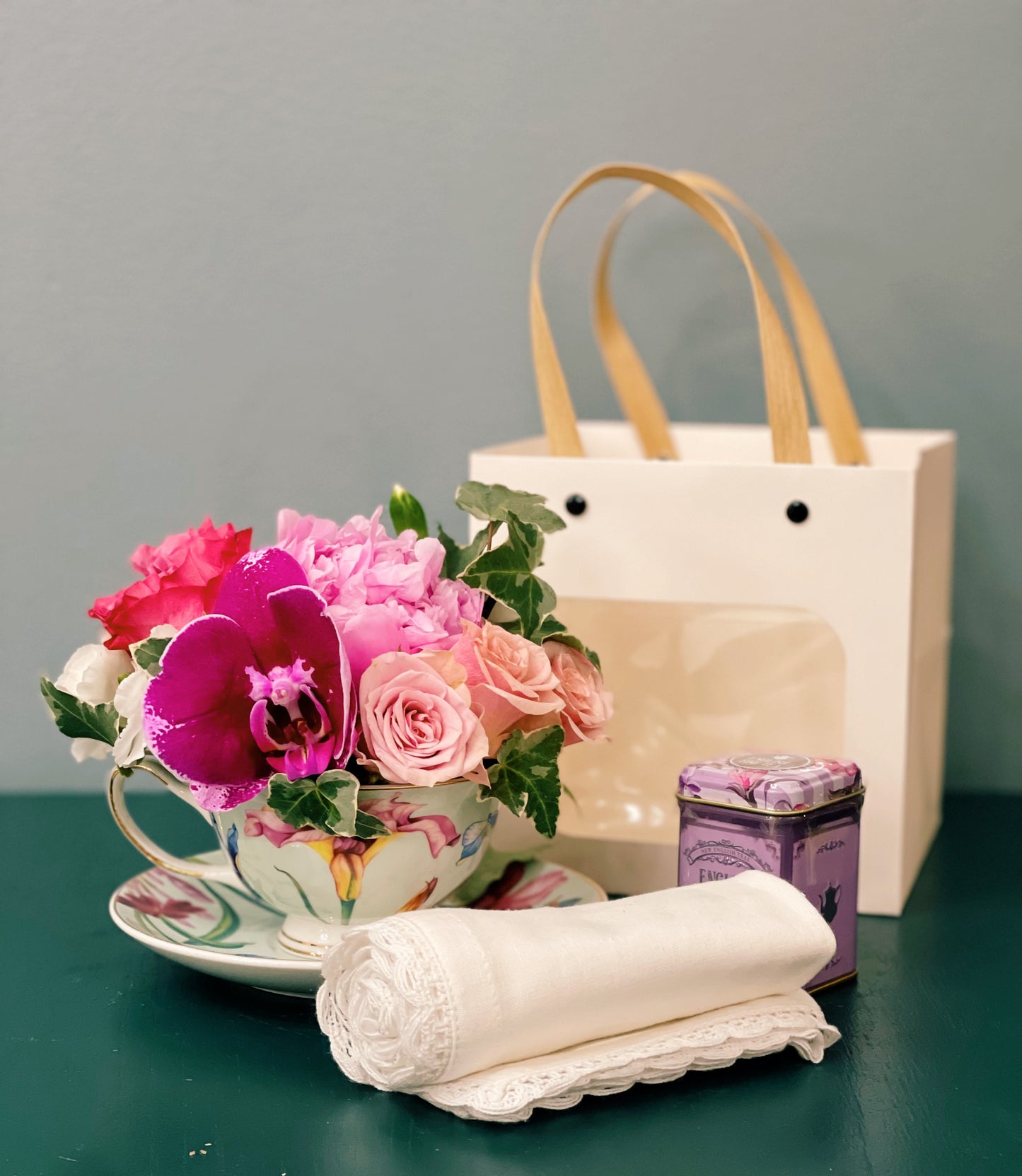 Floral Tea Cup