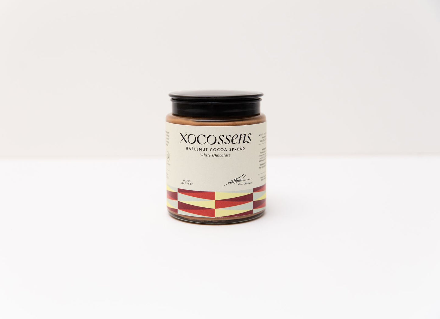 XOCOSSENS Crispy Hazelnut Cocoa Spread - White Chocolate